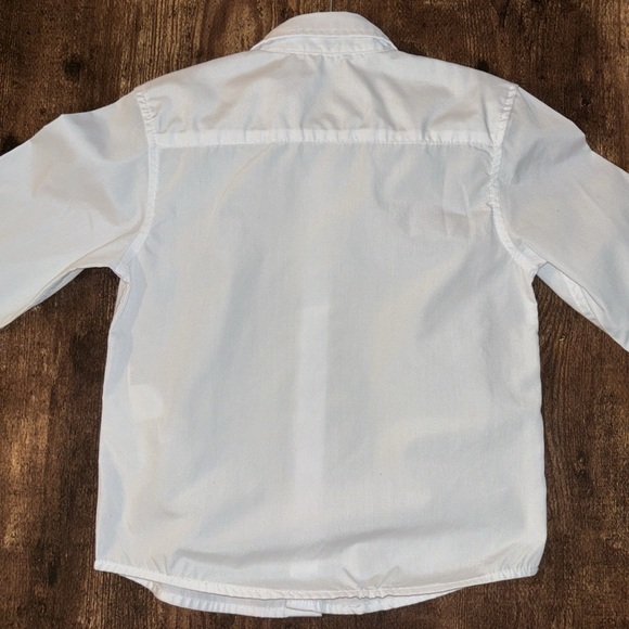 H&M Boys White Button Down Long Sleeve - Picture 9 of 11